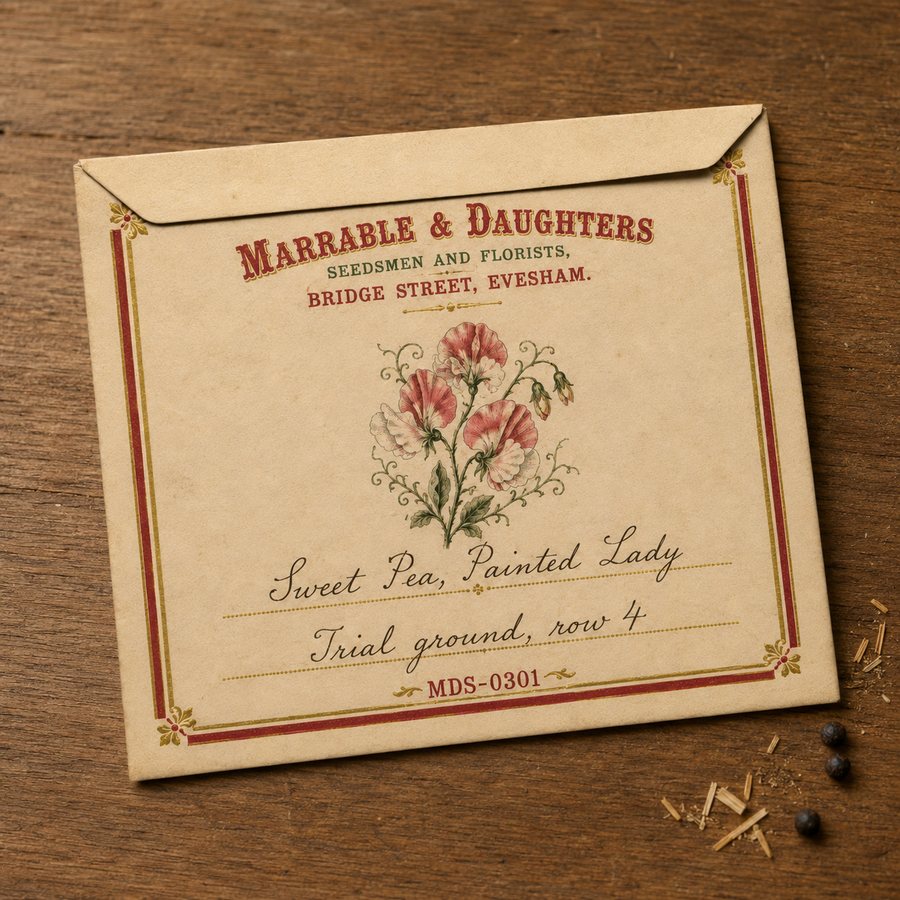 A used envelope with postal marks